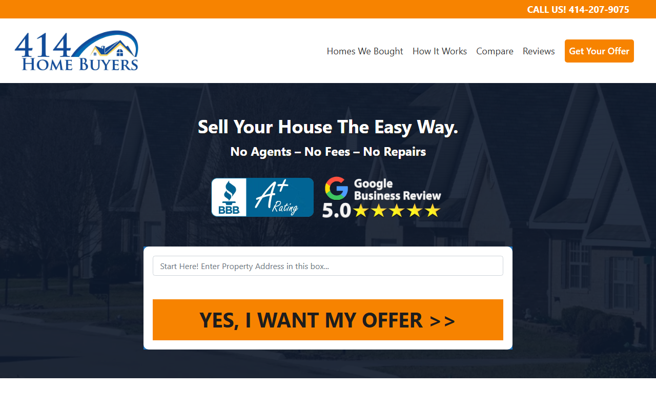 414housebuyer.com screenshot