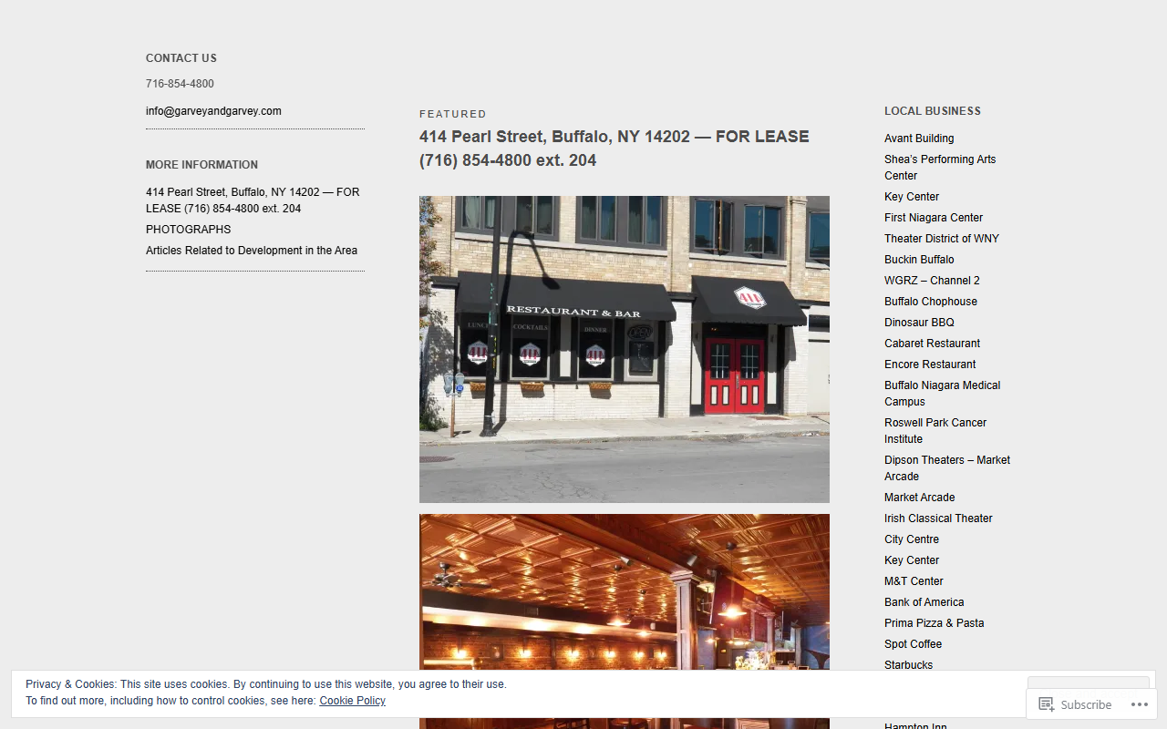 414pearlstreet.com screenshot