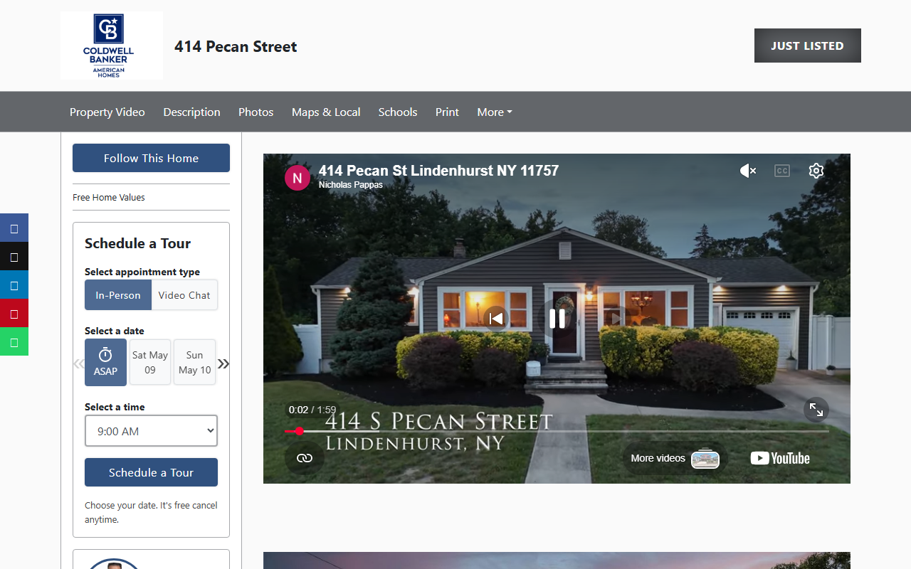 414pecanstreet.com screenshot