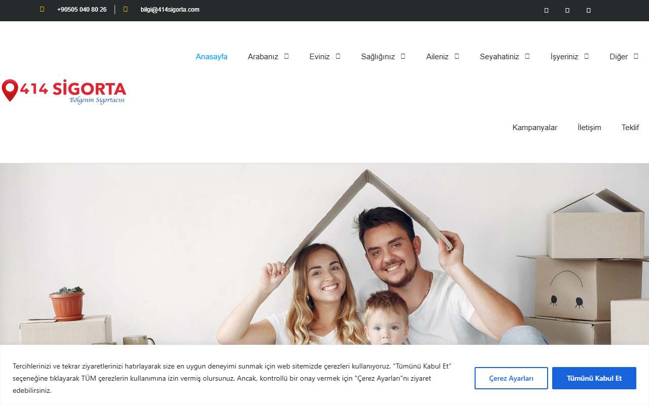 414sigorta.com screenshot