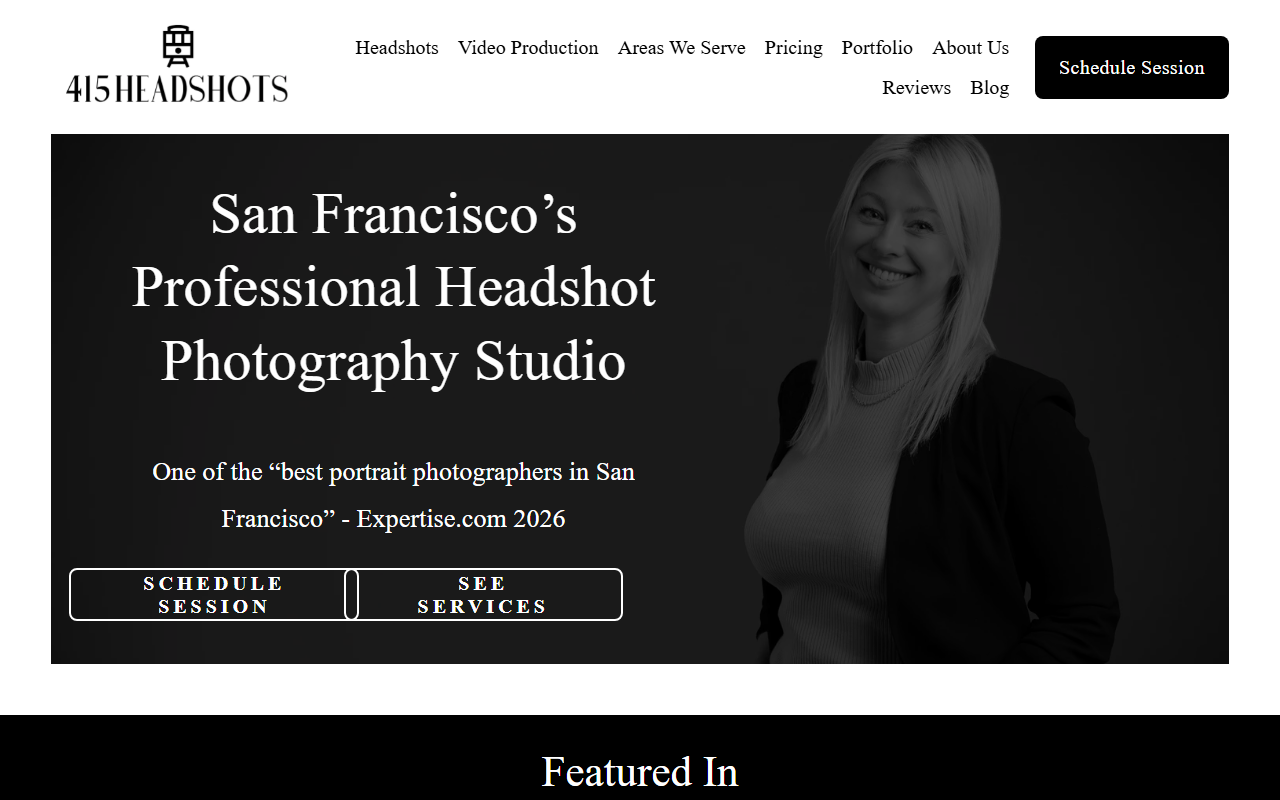 415headshots.com screenshot