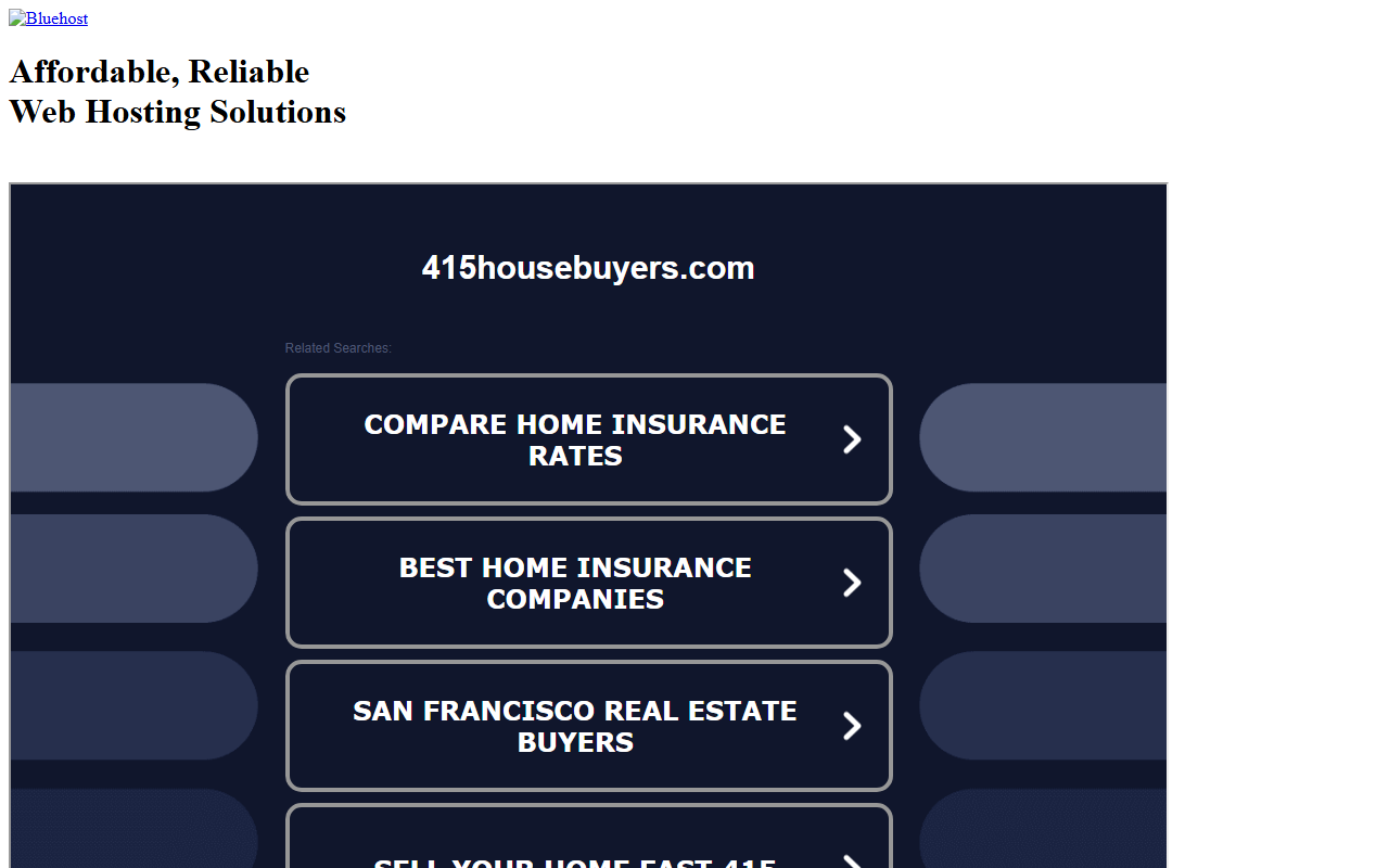 415housebuyers.com screenshot