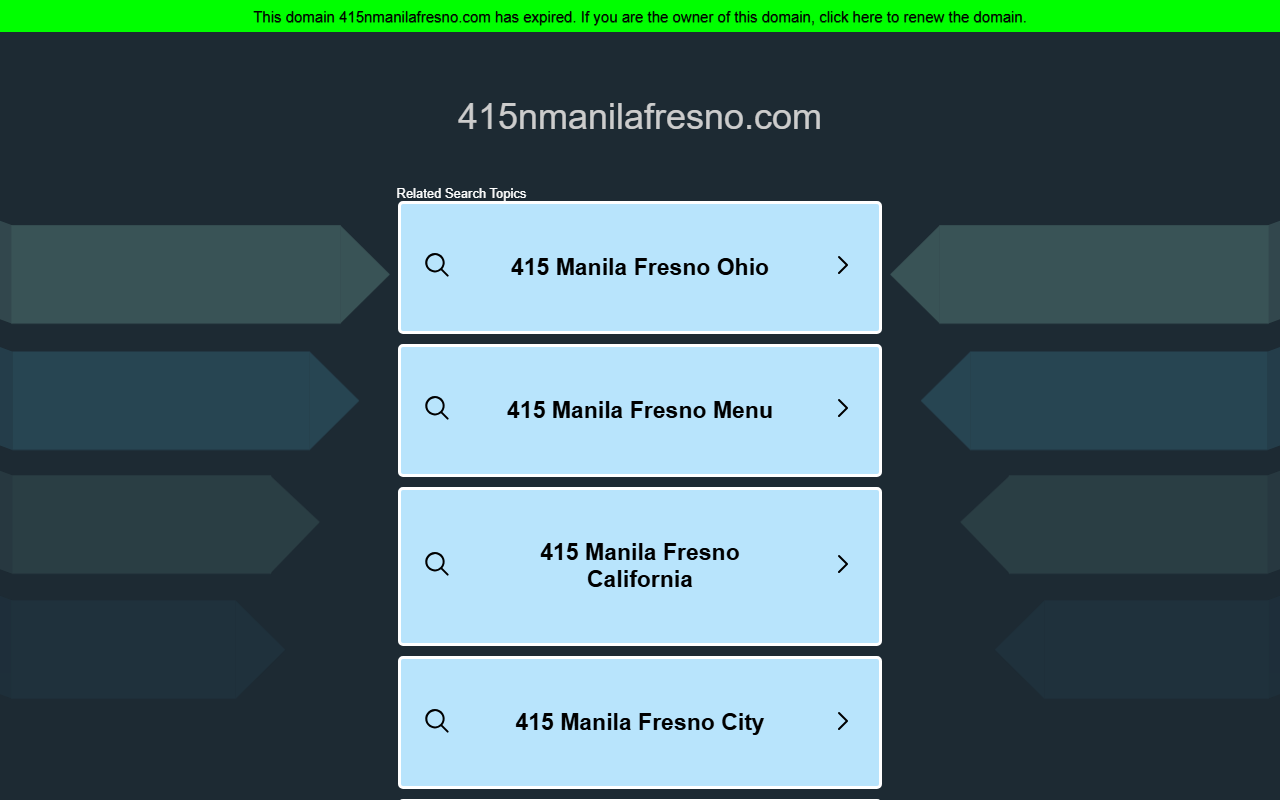 415nmanilafresno.com screenshot