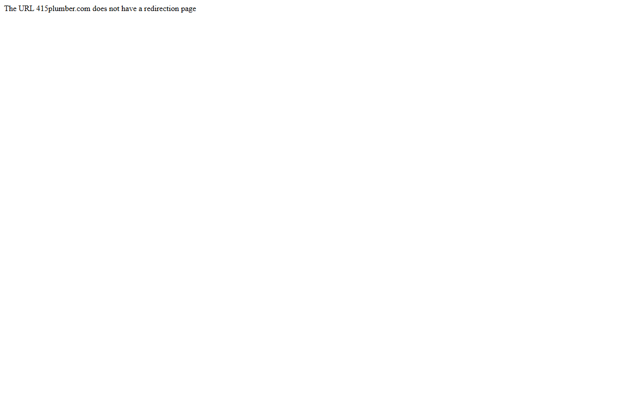 415plumber.com screenshot