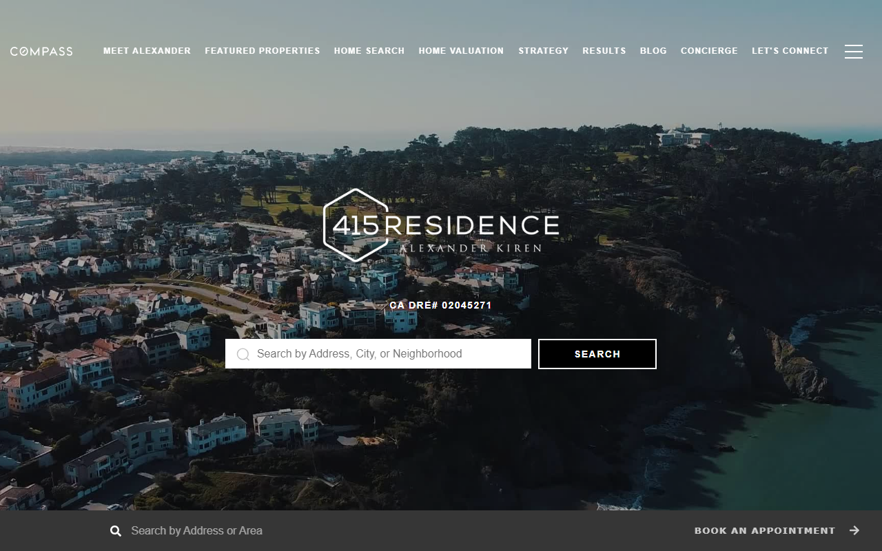 415residence.com screenshot