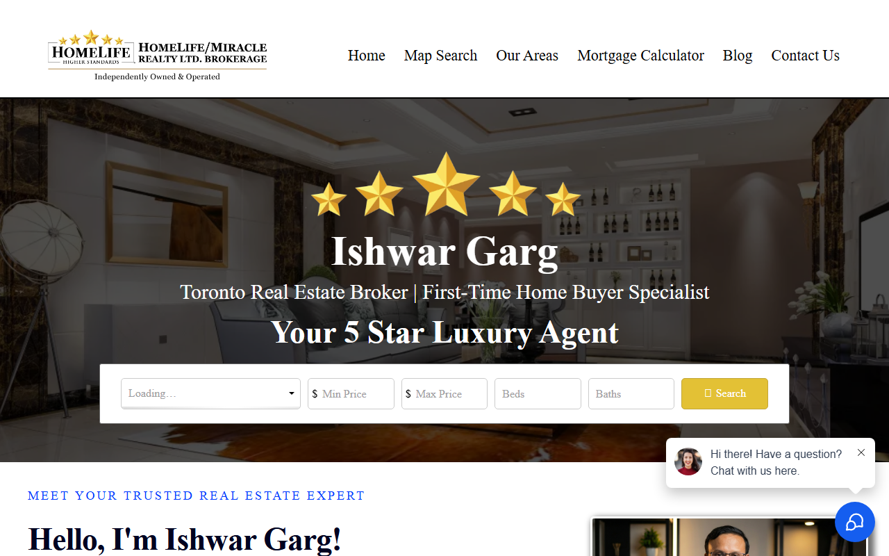 416homefinder.com screenshot
