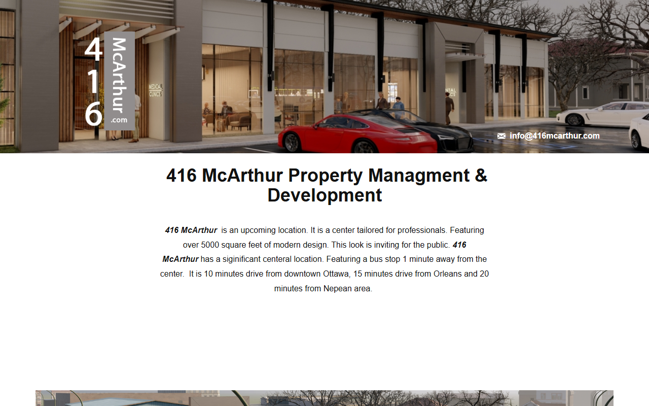 416mcarthur.com screenshot