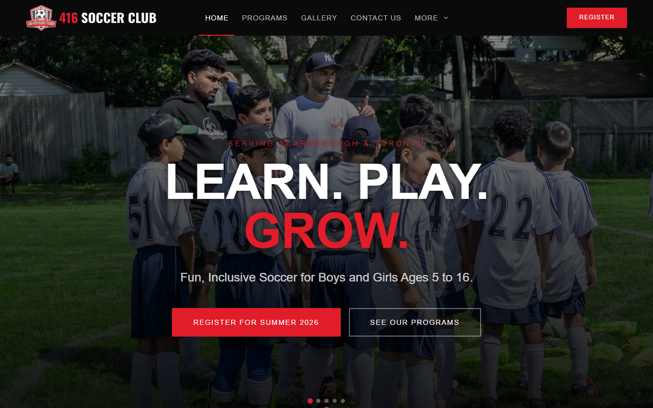 416sportsclub.com screenshot