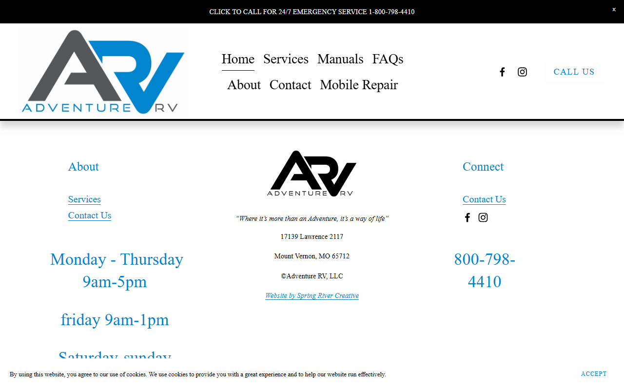417adventurerv.com screenshot
