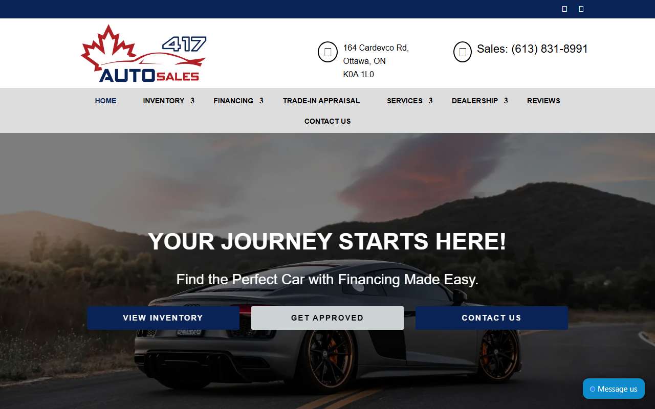 417autosales.com screenshot