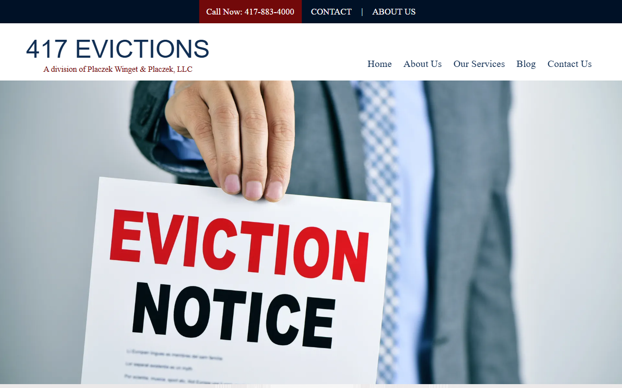 417evictions.com screenshot