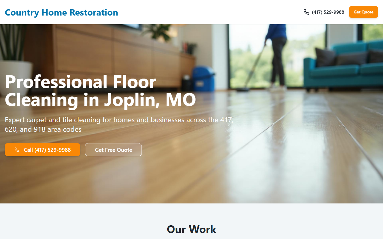 417floorcare.com screenshot