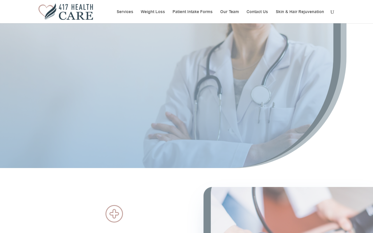 417healthcare.com screenshot