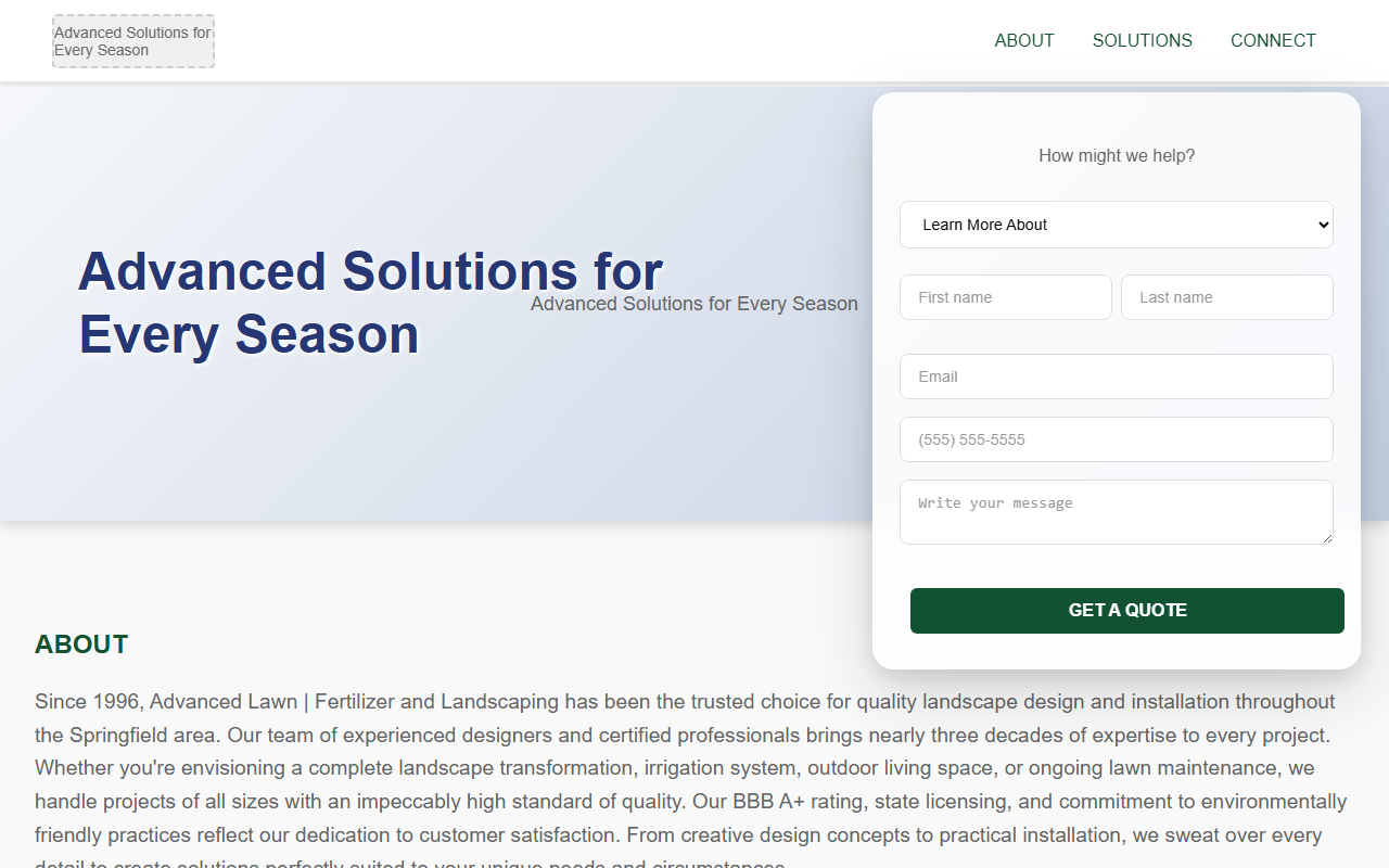 417lawncare.com screenshot