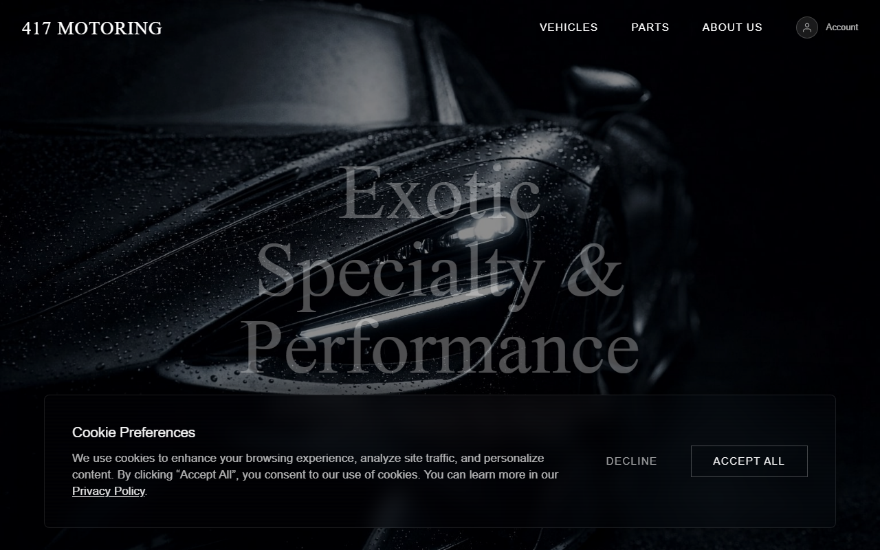 417motoring.com screenshot