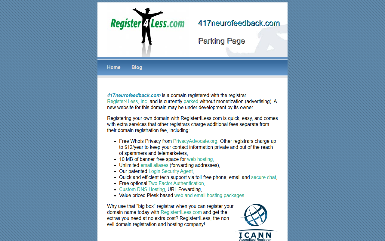 417neurofeedback.com screenshot