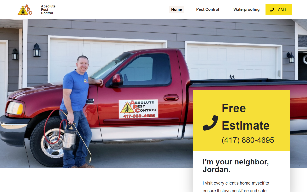 417pestcontrol.com screenshot