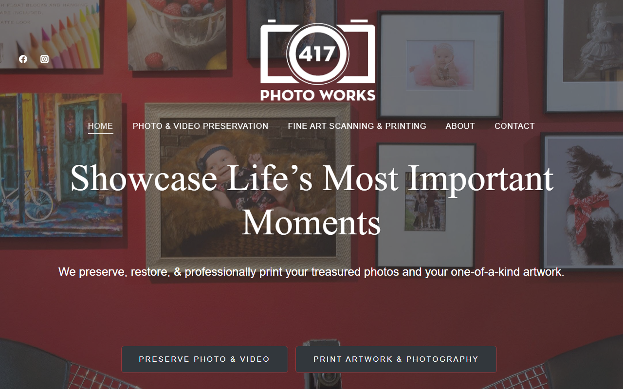 417photoworks.com screenshot
