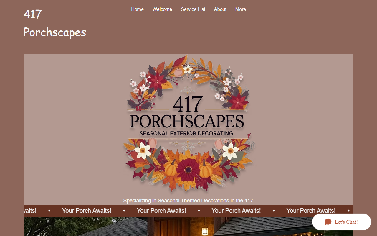 417porchscapes.com screenshot
