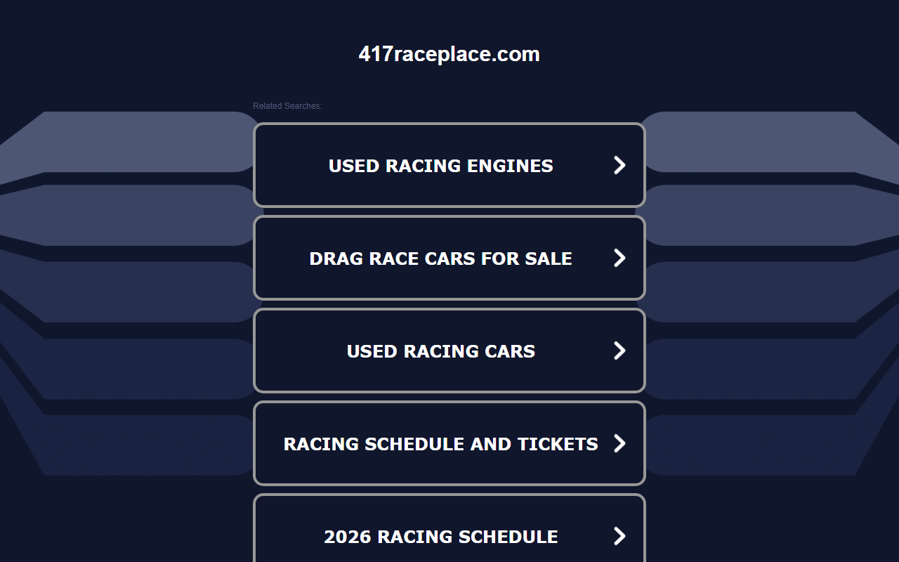 417raceplace.com screenshot