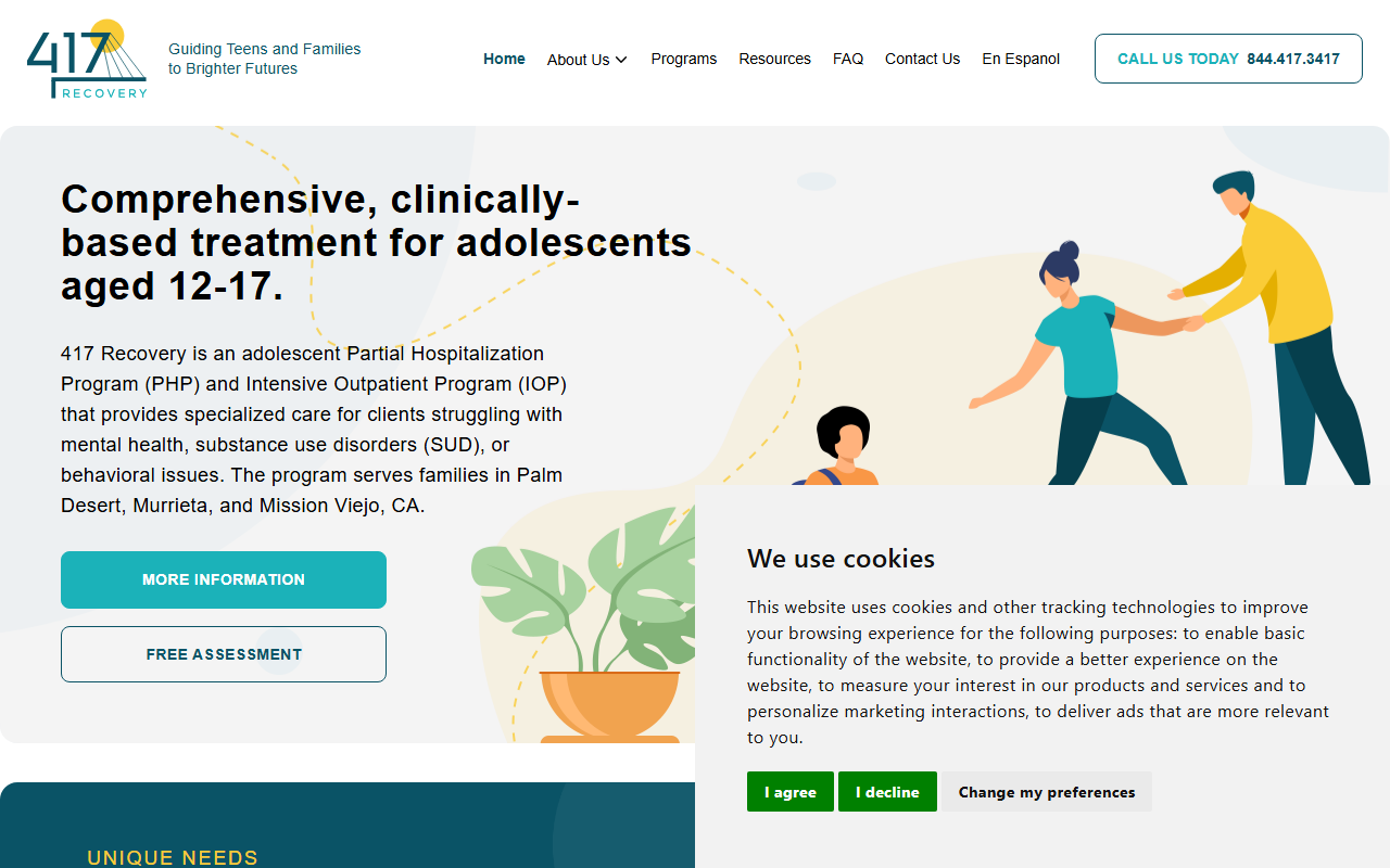 417recovery.com screenshot
