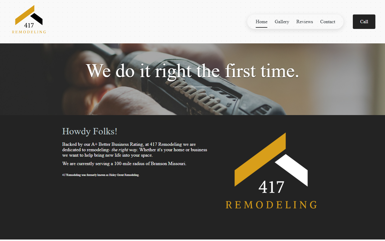 417remodeling.com screenshot