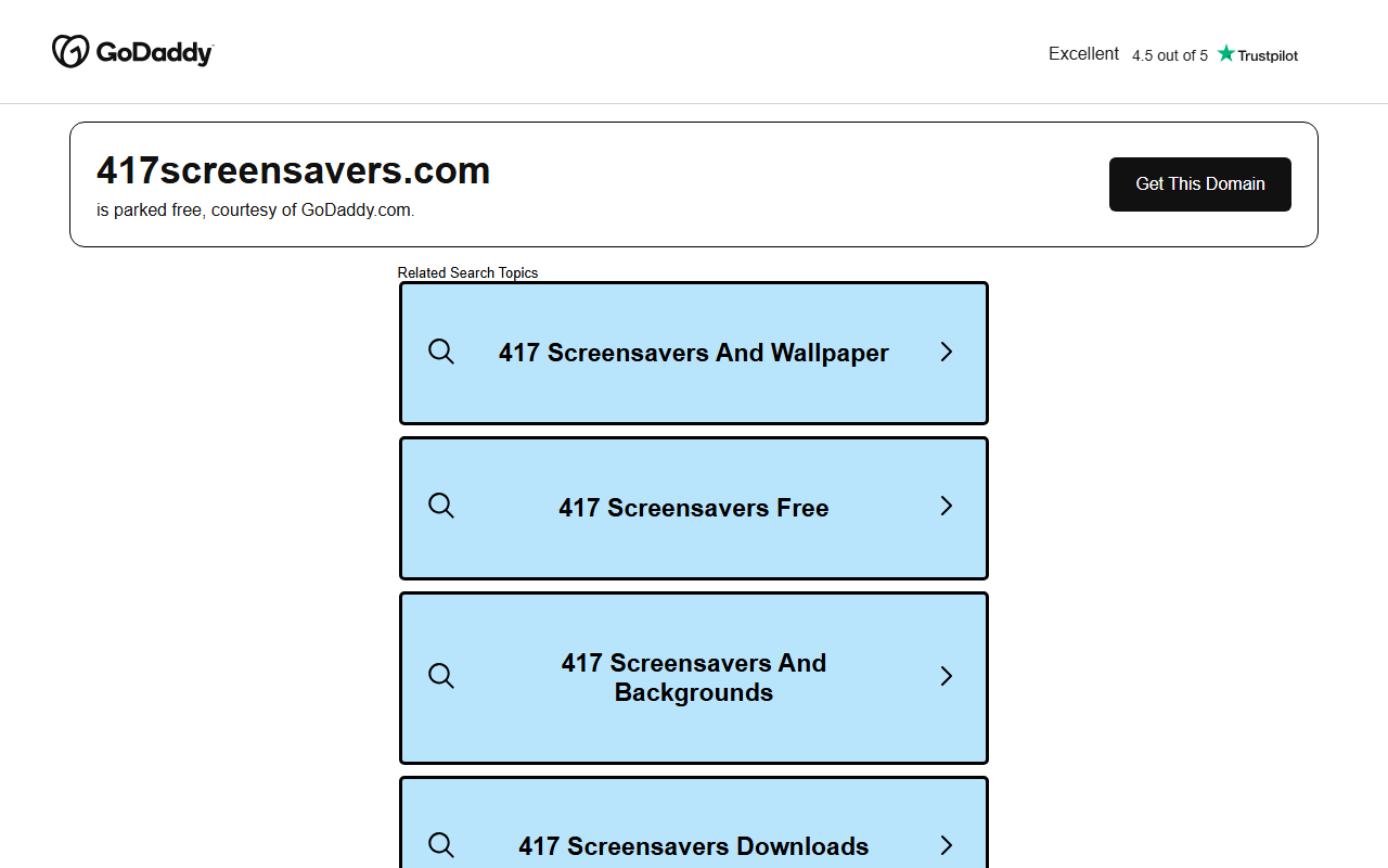 417screensavers.com screenshot