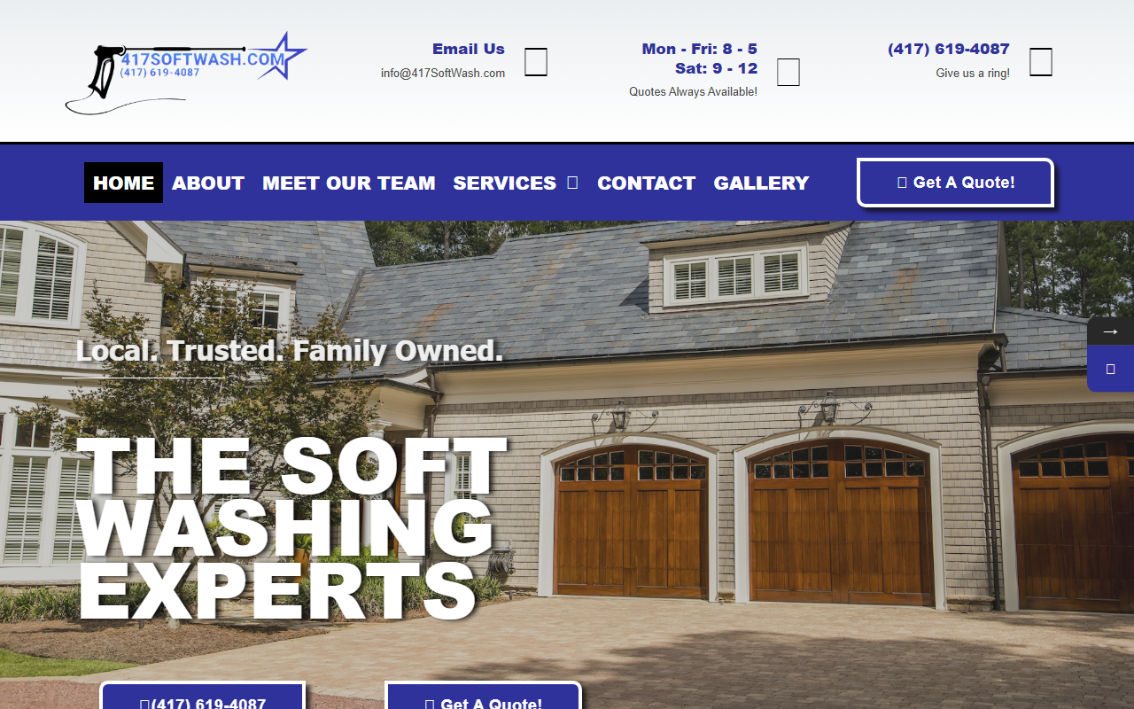 417softwash.com screenshot
