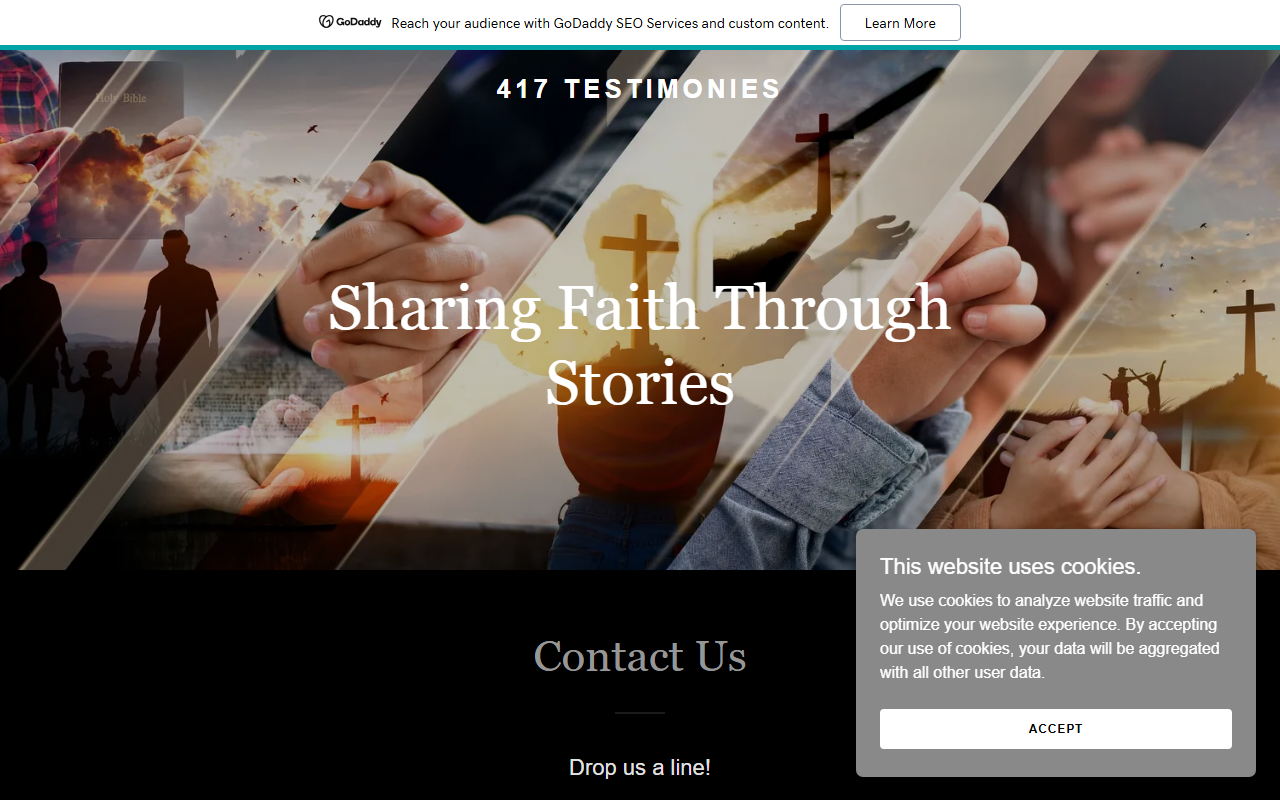 417testimonies.com screenshot