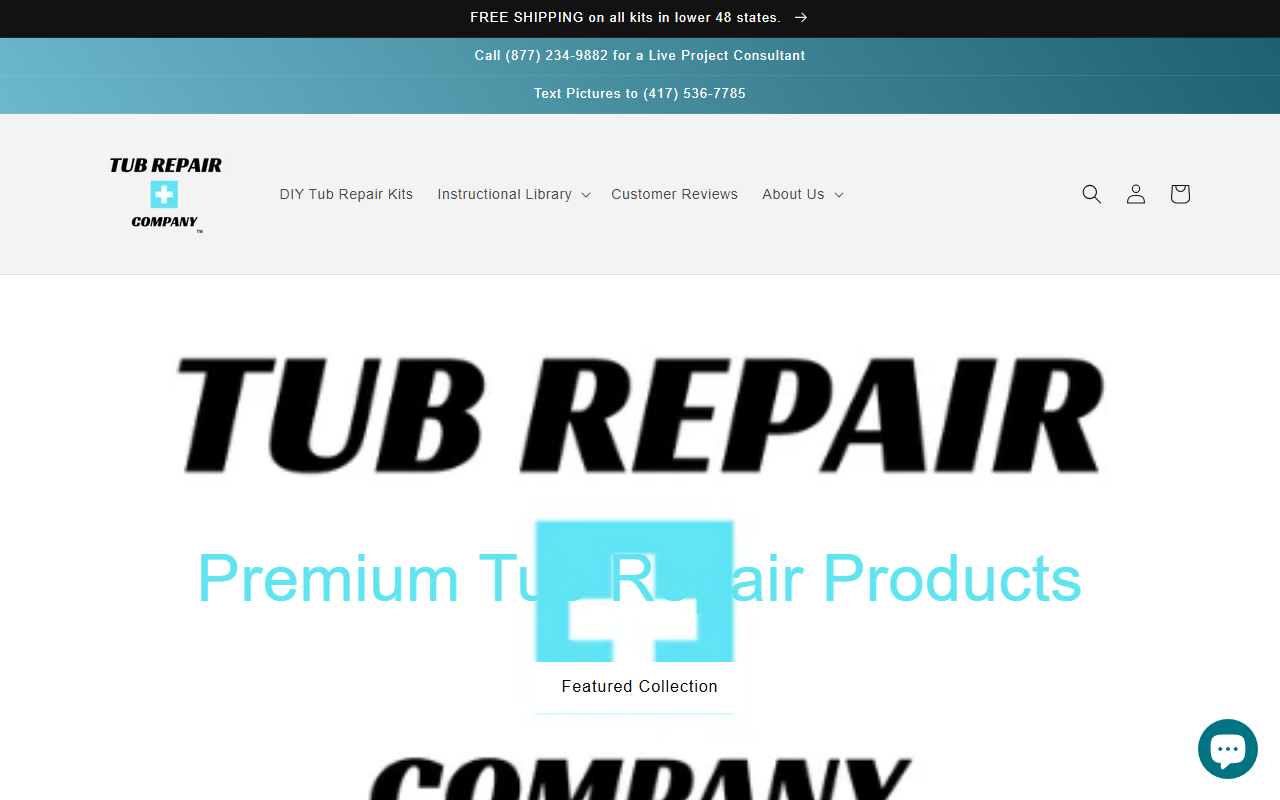 417tubrepair.com screenshot