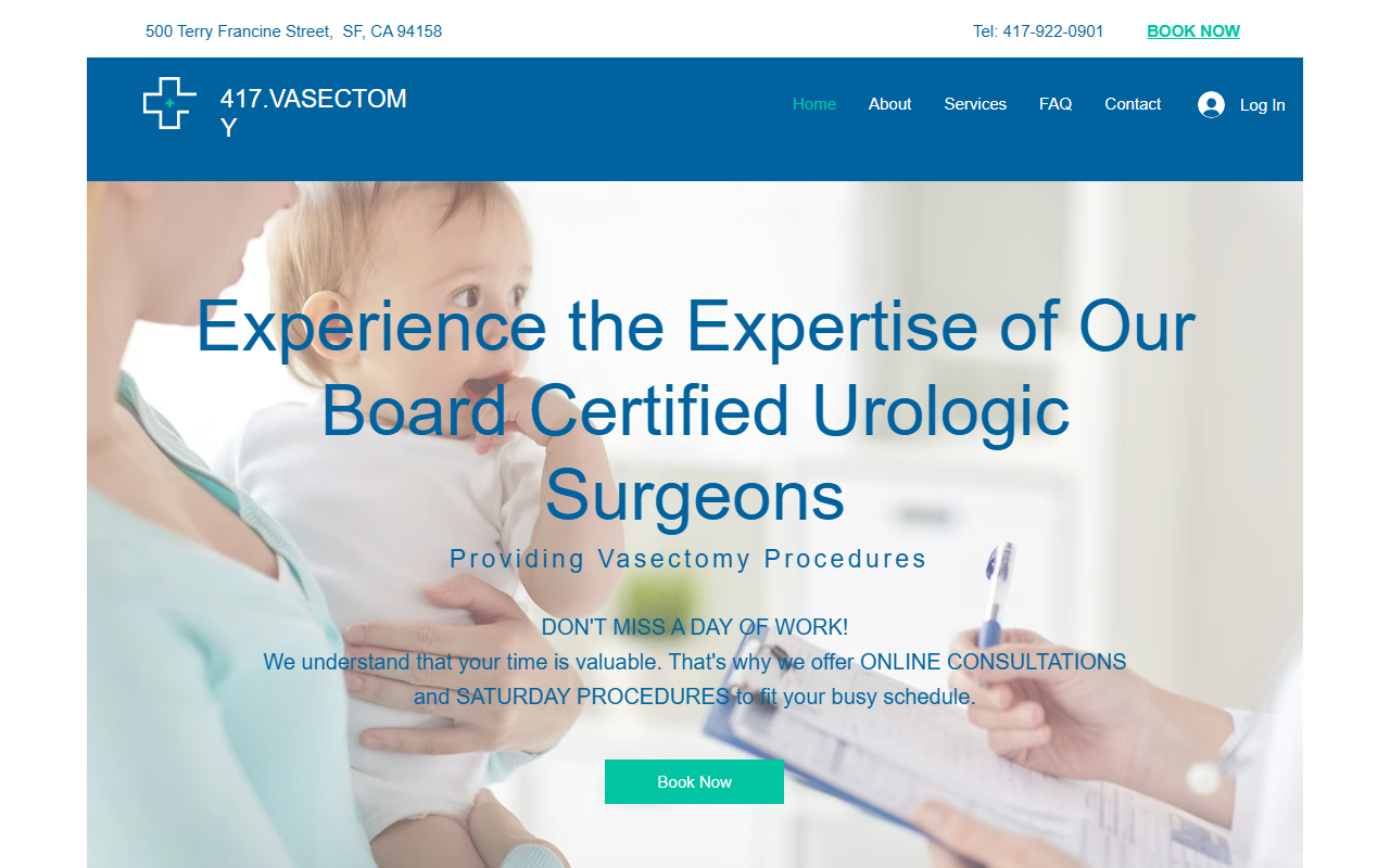 417vasectomy.com screenshot