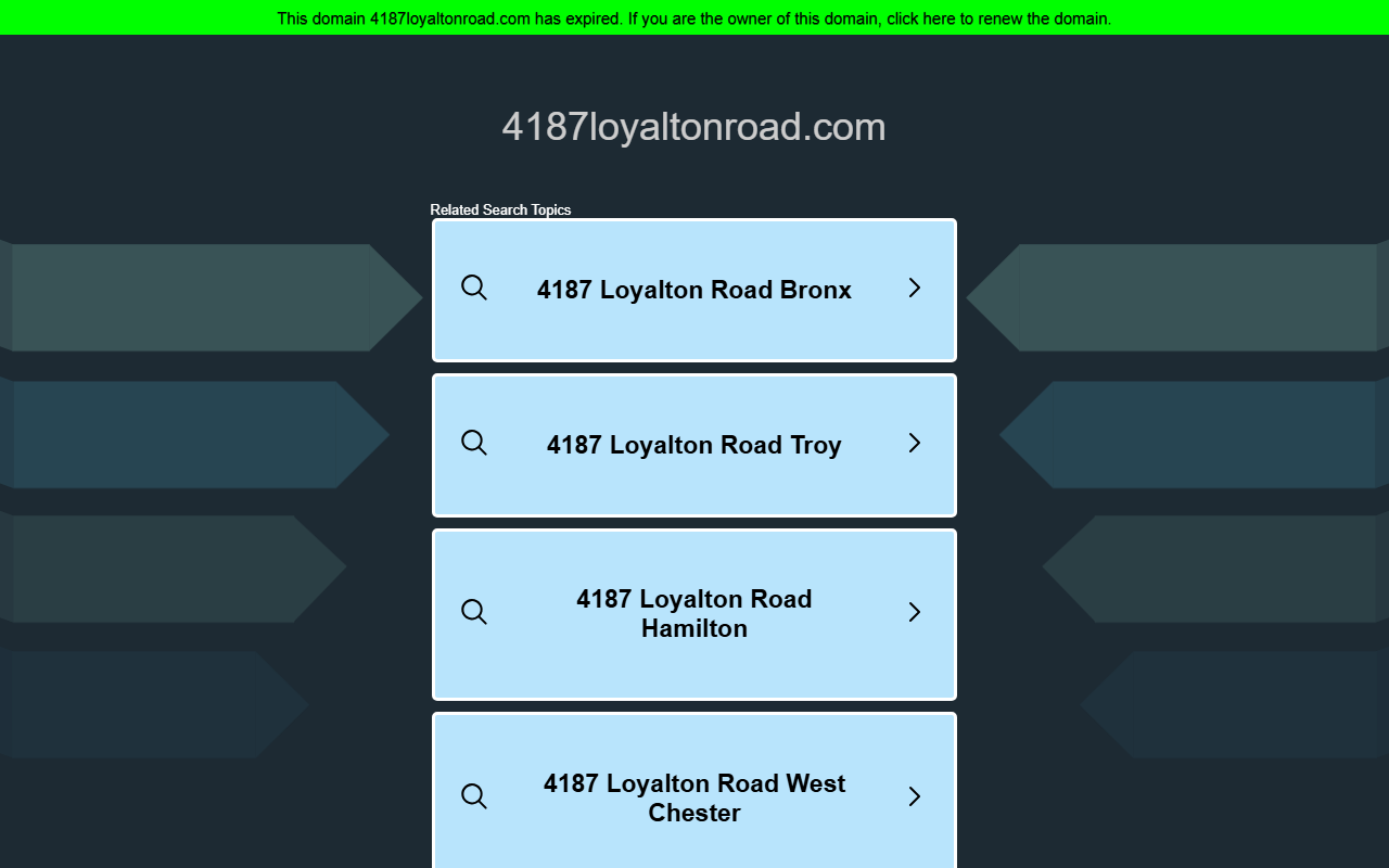 4187loyaltonroad.com screenshot