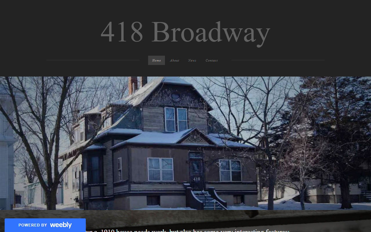418broadway.com screenshot