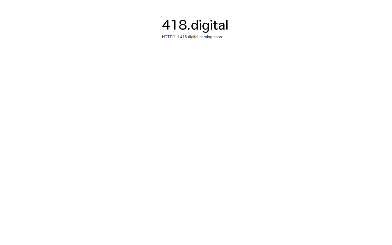 418digital.com screenshot