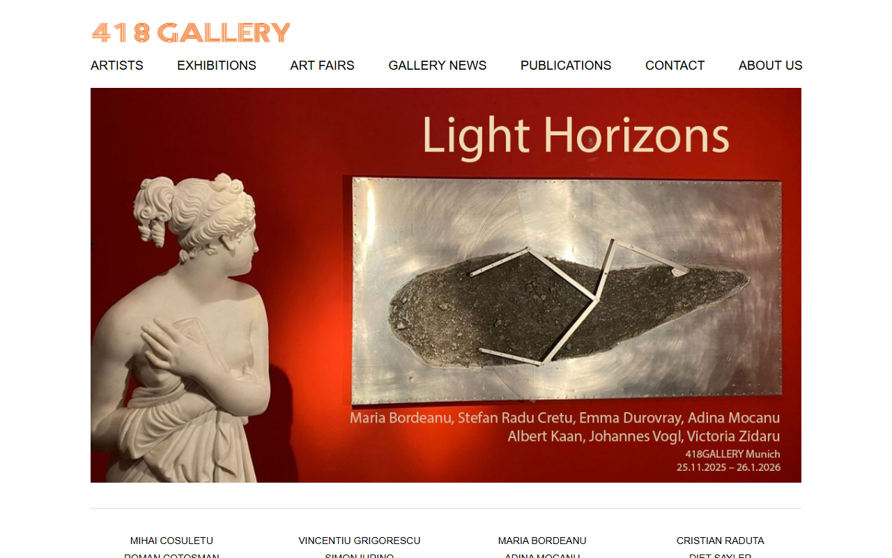 418gallery.com screenshot
