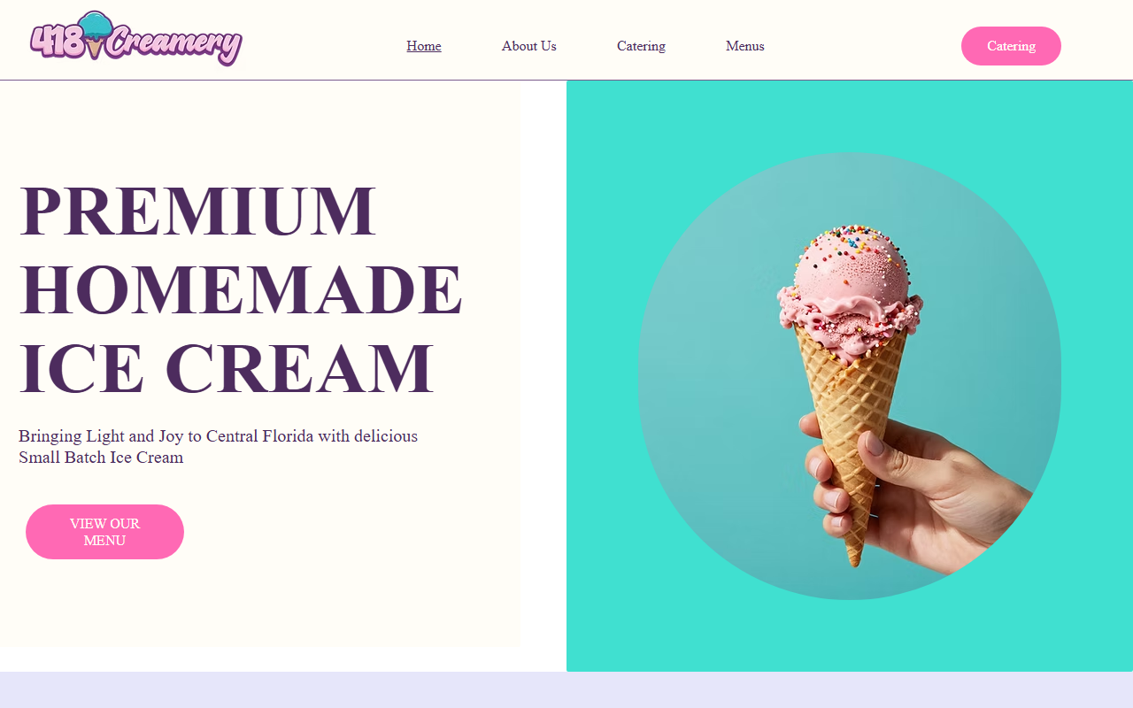 418icecream.com screenshot
