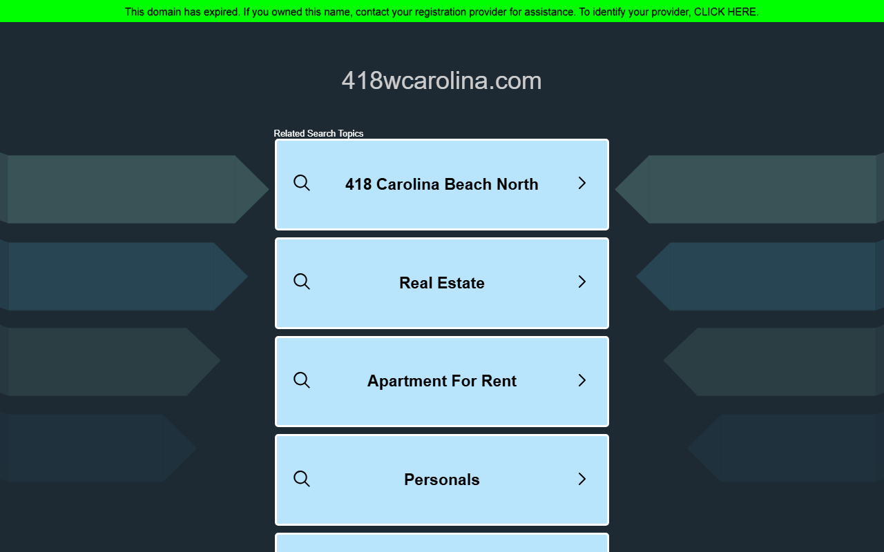 418wcarolina.com screenshot