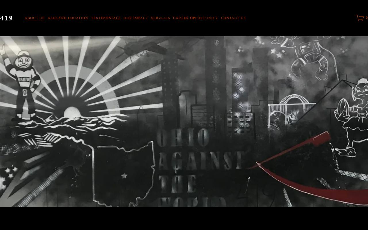 419barbershop.com screenshot