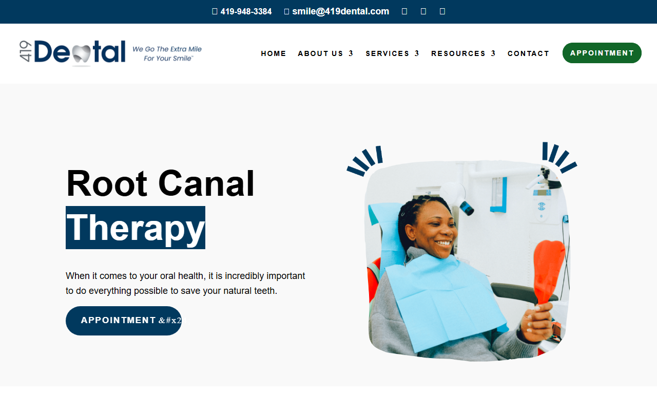 419endodontic.com screenshot