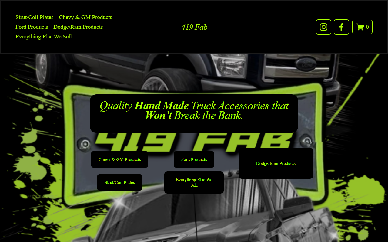 419fabanddesign.com screenshot