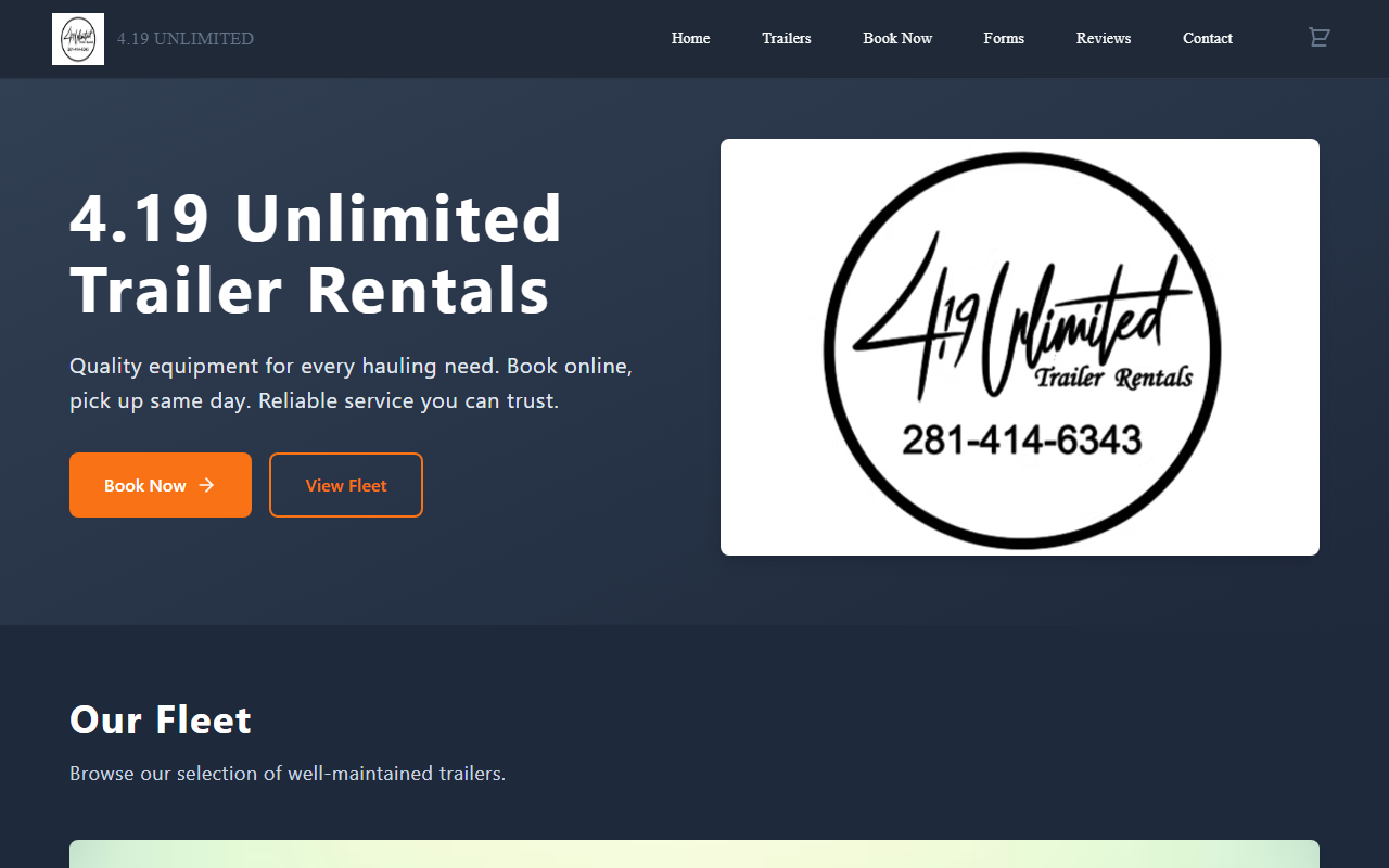 419unlimited.com screenshot