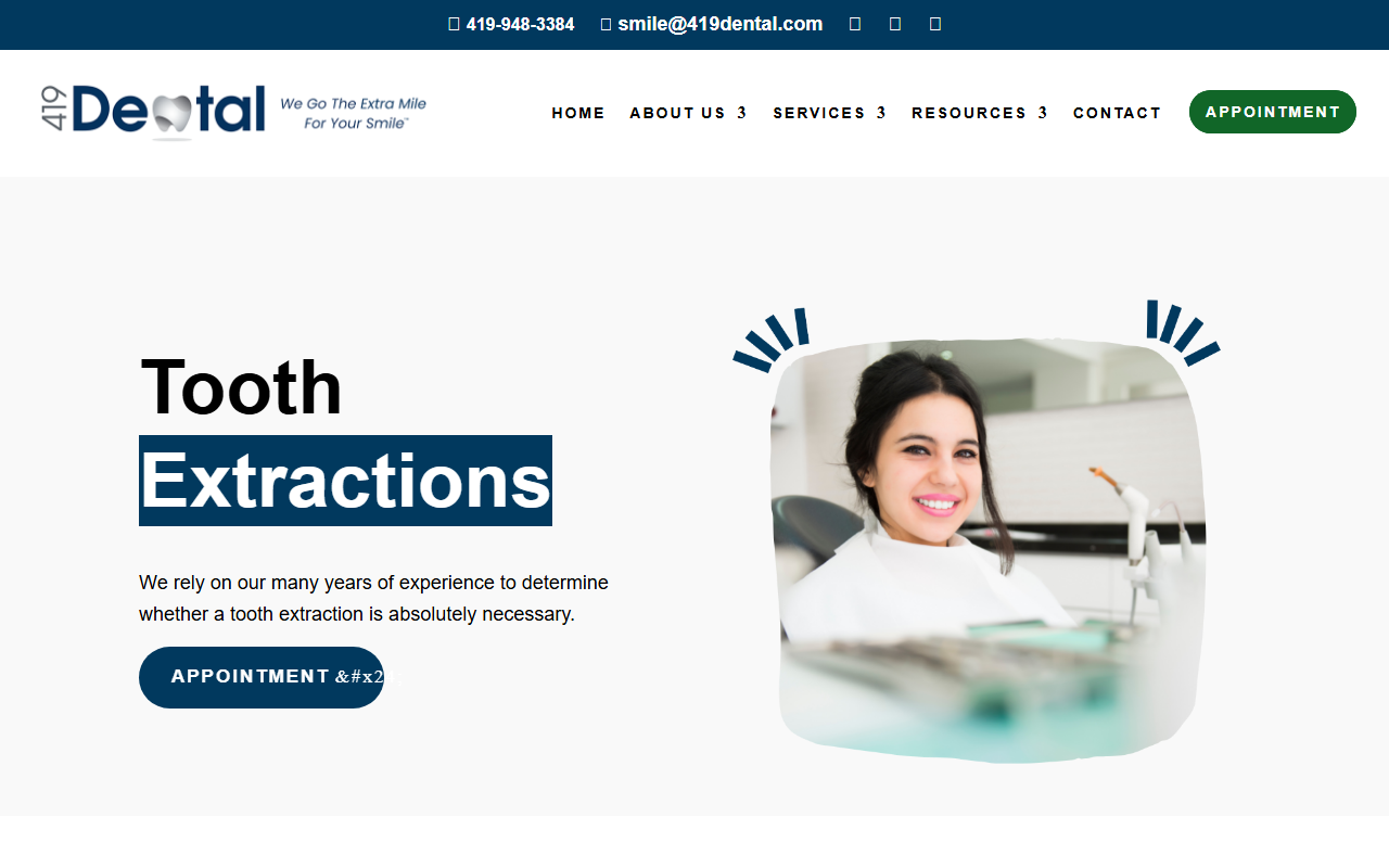 419wisdomtheeth.com screenshot