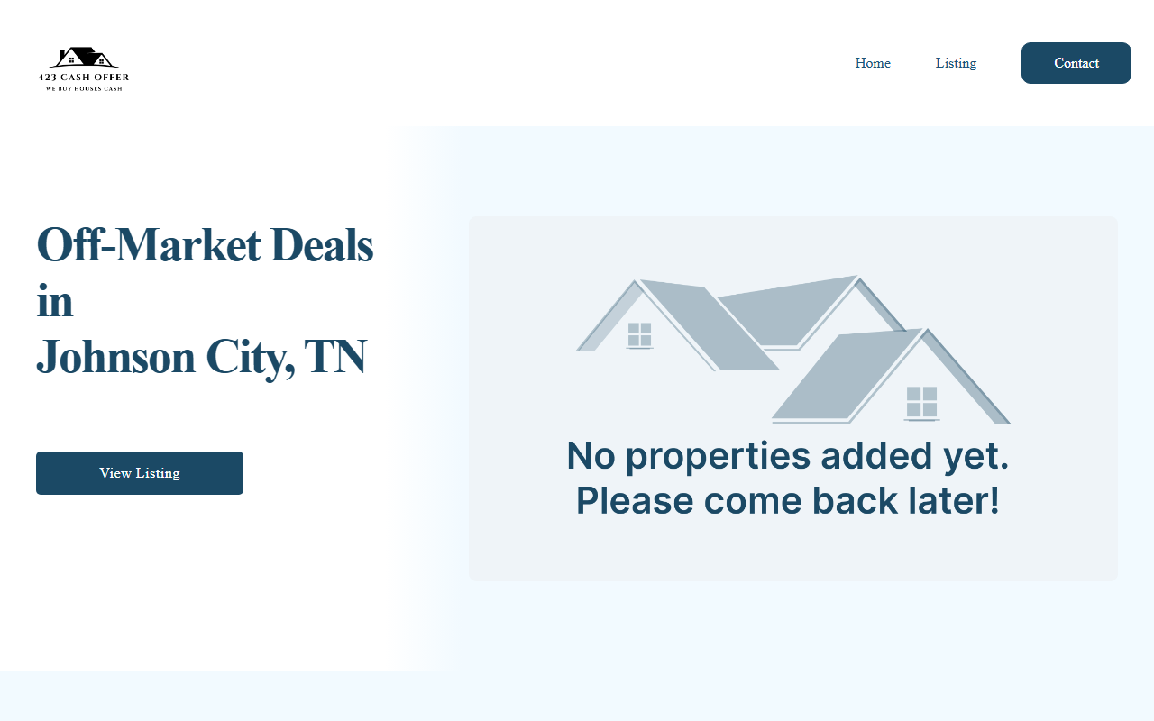 423cashbuyer.com screenshot