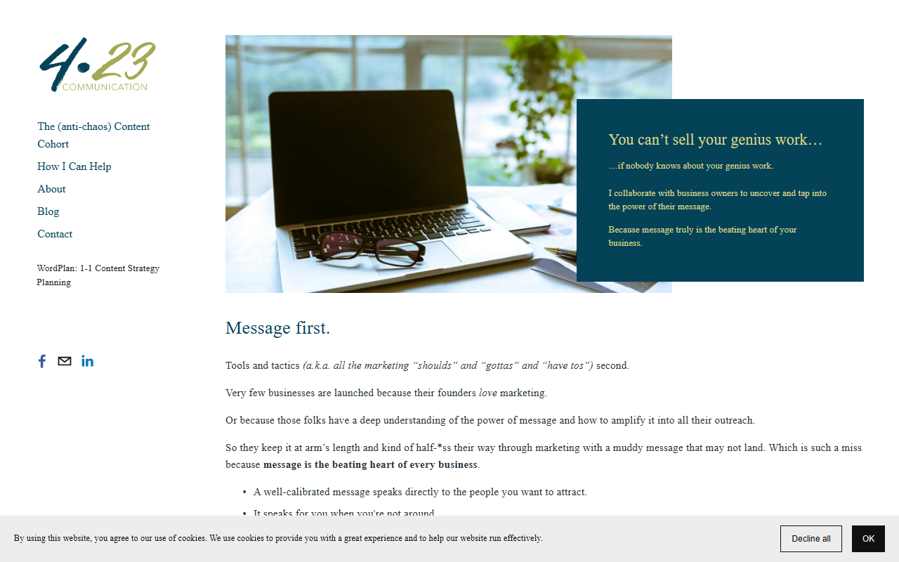 423communication.com screenshot