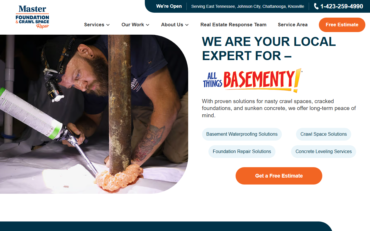 423homerepair.com screenshot