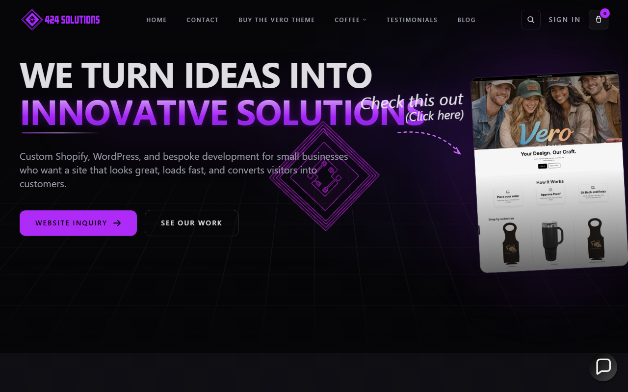 424solutions.com screenshot