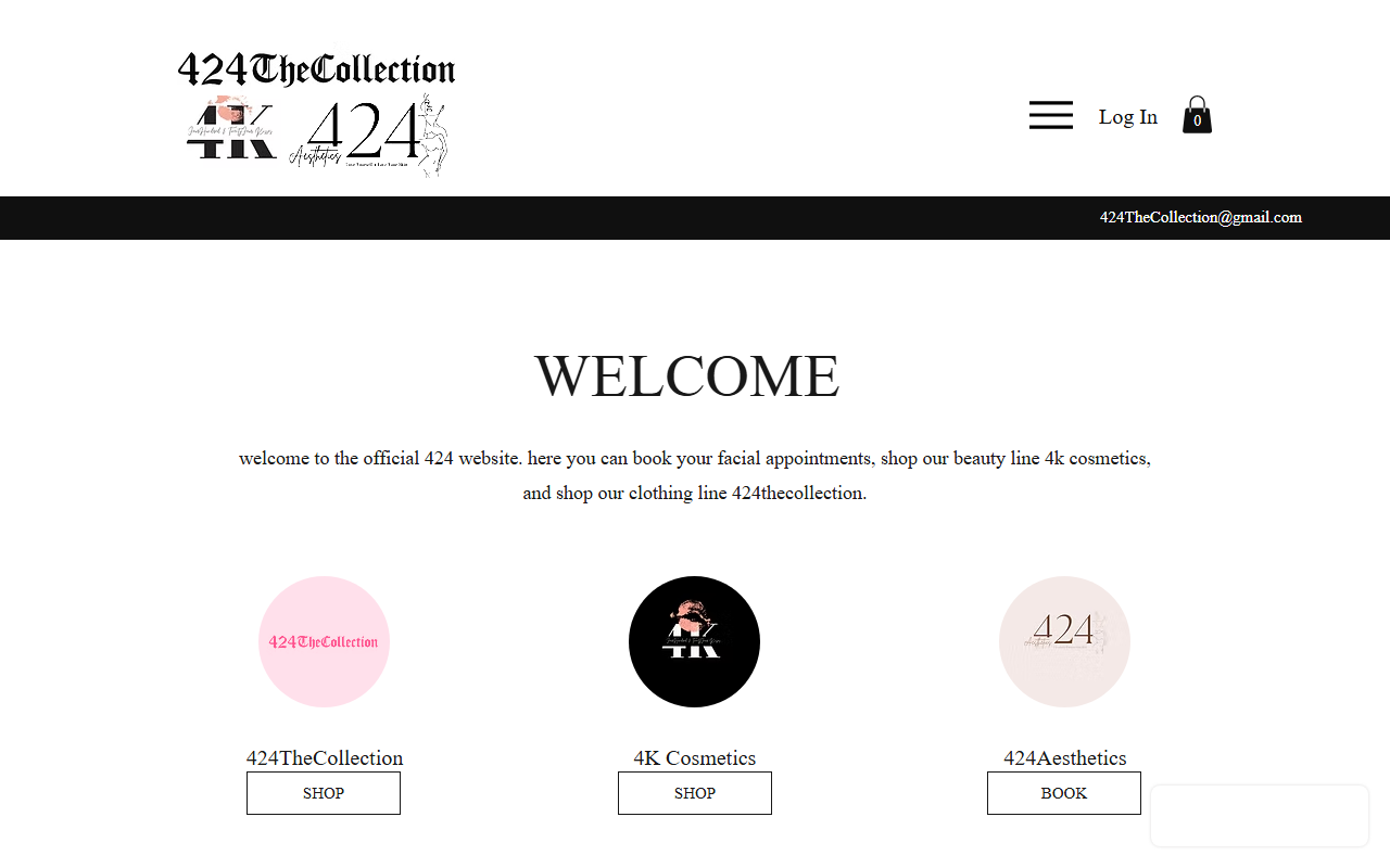 424thecollection.com screenshot