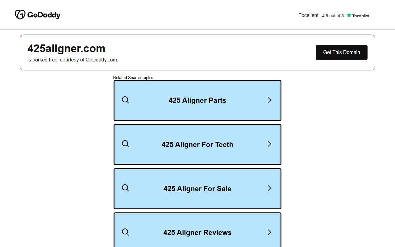 425aligner.com screenshot