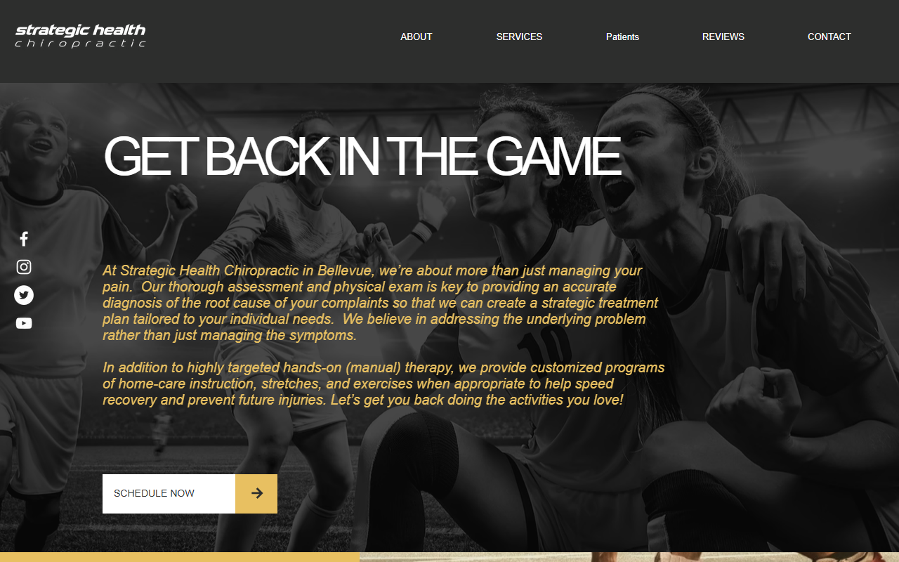 425chiropractor.com screenshot