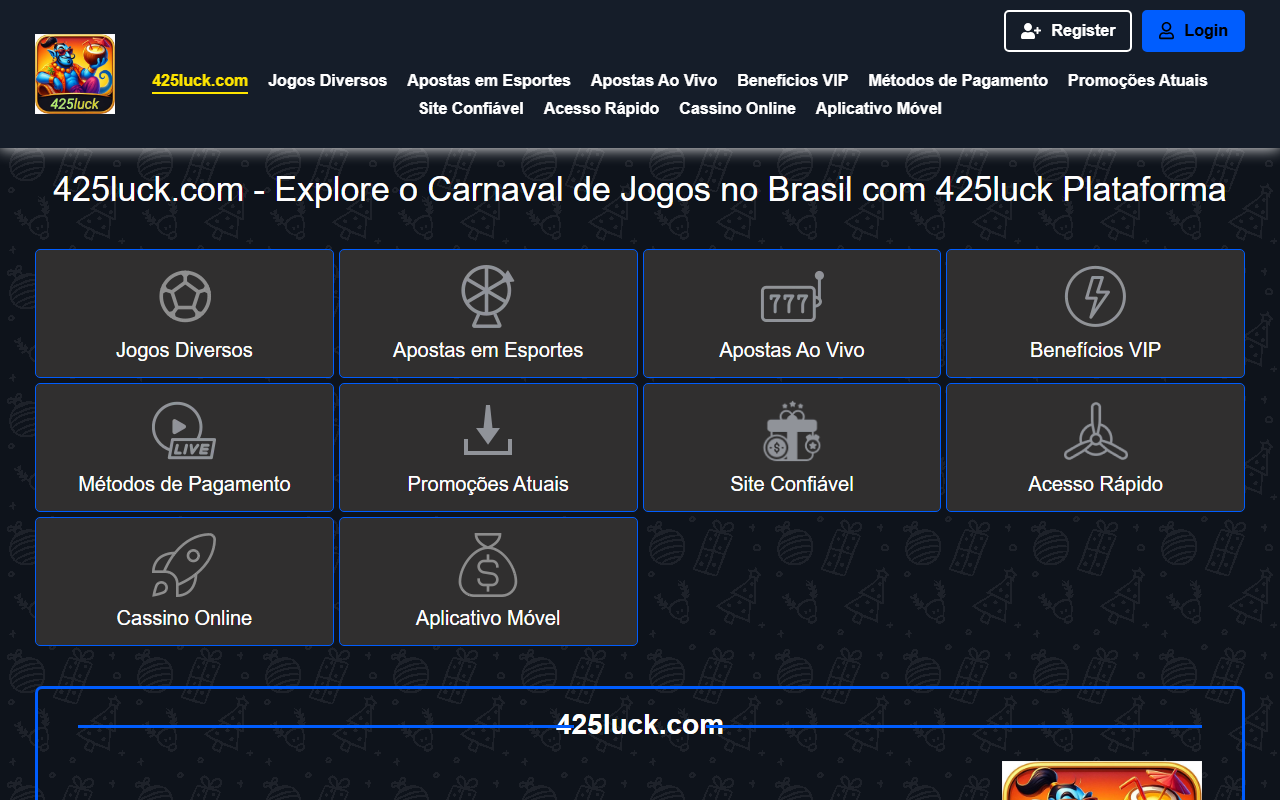 425luck425luck.com screenshot
